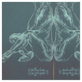 Bise in zwart stof (Close Up)