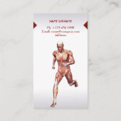 Bisekje voor Remedial Massage Therapist Visitekaartje (Achterkant)