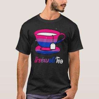 Biseksualiteit Biseksueel   Biseksuele Steun Thee T-shirt