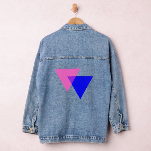 Biseksualiteitssymbool Denim Jacket (Hangar)
