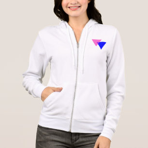 Biseksualiteitssymbool Hoodie