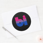 BISEKSUEEL 2 RONDE STICKER (Envelop)