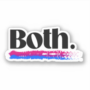 Biseksueel Beide Sticker