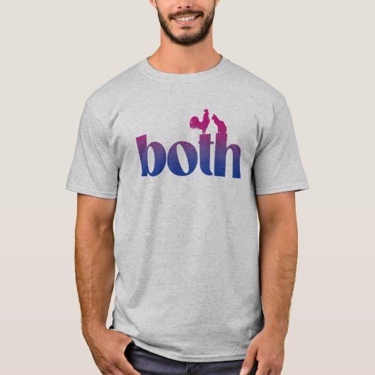 Biseksueel Beide T-shirt (Voorkant)