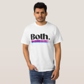 Biseksueel Beide T-shirt (Voorkant volledig)