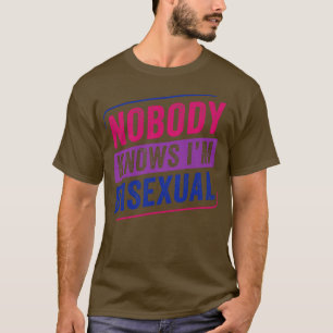 Biseksueel Grappig In Bi Pride LGBTQ Biseksueel Pr T-shirt
