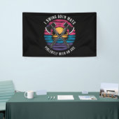 Biseksueel ik swing beide kanten bijl grappige Bi Spandoek (Beurs)