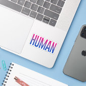 Biseksueel Mens Sticker (Laptop met iPhone)