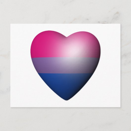 BISEKSUEEL PRIDE HART - PNG.PNG BRIEFKAART (Voorkant)