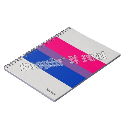 Biseksueel Pride Notitieboek (Linkerzijde)