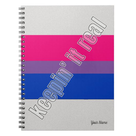 Biseksueel Pride Notitieboek (Voorkant)