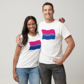 Biseksueel Pride Vlag T-shirt (Unisex)