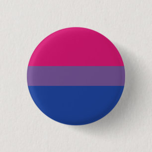 biseksueel Pride-vlagontwerp Stripes Ronde Button 3,2 Cm