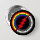 biseksueel ronde button 7,6 cm (Voorkant /achterkant)