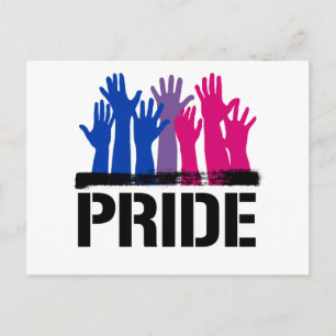 Biseksueel Samen Pride Briefkaart