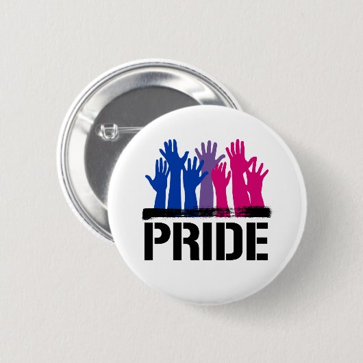 Biseksueel Samen Pride Ronde Button 5,7 Cm (Voorkant /achterkant)