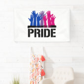 Biseksueel Samen Pride Spandoek (Insitu)