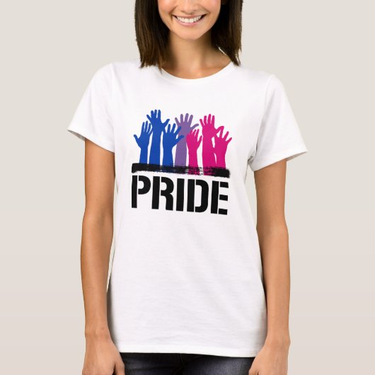 Biseksueel Samen Pride T-shirt (Voorkant)