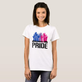 Biseksueel Samen Pride T-shirt (Voorkant volledig)