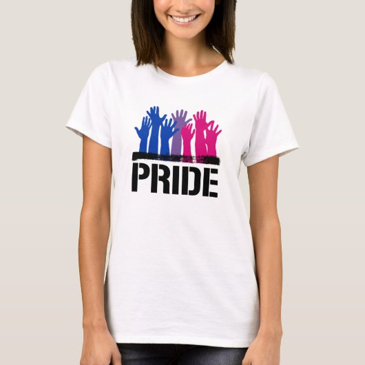 Biseksueel Samen Pride T-shirt (Voorkant)