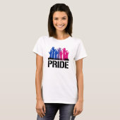 Biseksueel Samen Pride T-shirt (Voorkant volledig)
