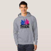 Biseksueel Samen trots Hoodie (Voorkant volledig)