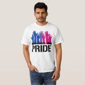 Biseksueel Samen trots T-shirt (Voorkant volledig)
