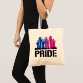 Biseksueel Samen trots Tote Bag (Voorkant (product))