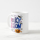 Biseksueel Spooky Seizoen Halloween Koffiemok (Voorkant links)