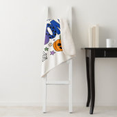 Biseksueel Spooky Seizoen Halloween Sherpa Deken (In situ)