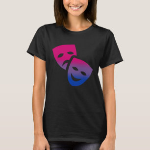 Biseksueel Subtiel Bi Pride LGBTQ Theater en T-shirt