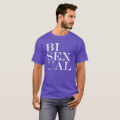 Biseksueel T-shirt (Voorkant volledig)