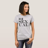 Biseksueel t-shirt (Voorkant volledig)
