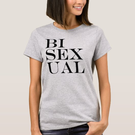 Biseksueel t-shirt (Voorkant)