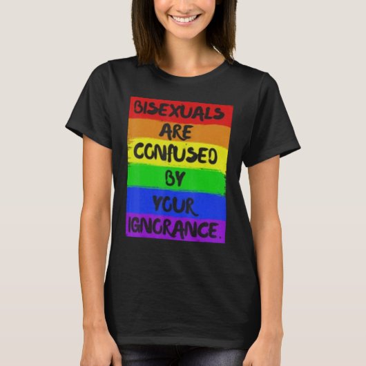 biseksueel t-shirt (Voorkant)