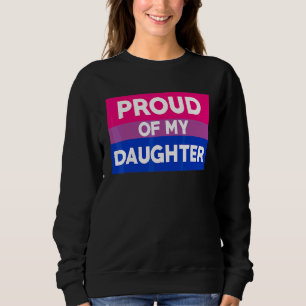 biseksueel trots op mijn dochter mam & pap T-shirt