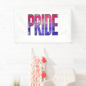 Biseksueel trots woord spandoek (Insitu)