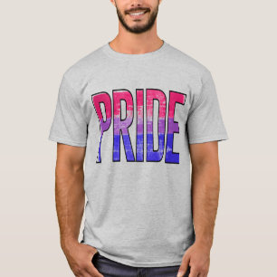 Biseksueel trots woord t-shirt