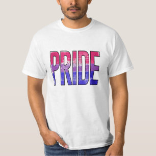 Biseksueel trots woord t-shirt