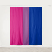 Biseksueel Vlag Extra Groot LGBT Wandkleed (Voorkant)
