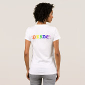 Biseksueel Vrouw Pride T-shirt (Achterkant volledig)