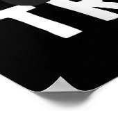 Biseksuele Afval Homo Pride Regenboog LGBT Wasbeer Poster (Hoek)