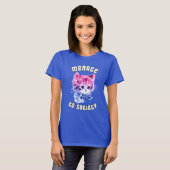 Biseksuele bedreiging Kitty T-shirt (Voorkant volledig)