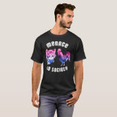 Biseksuele Bedreiging voor de Samenleving T-shirt (Voorkant volledig)