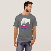 Biseksuele Bizon T-shirt (Voorkant volledig)