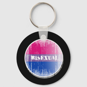 Biseksuele Button in nood.png Sleutelhanger