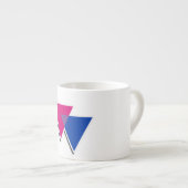 BISEKSUELE DRIEHOEK SYMBOOL 3D ESPRESSO KOP (Voorkant rechts)