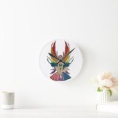 Biseksuele Faerie Wandklok (Huis)