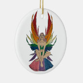Biseksuele fee keramisch ornament (Rechts)