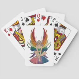 Biseksuele fee pokerkaarten